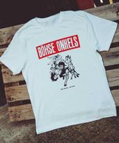 Vokiečių roko grupė Böhse Onkelz Ehasst Verdammt Vergöttert II Periferinis Laisvas Dydžio Dydžio Medvilniniai Marškinėliai 40 Metų T-shirt M geltona