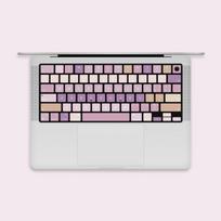 Macbook Air / Macbook Pro M1 M2 M3 M4 M5 Klaviatūros Apsauginė Plėvelė / Spalvotas Spausdinimas Mikro Matinė Minkšto Popieriaus Klaviatūros Lipdukai Klaviatūros Apsaugotojas 2020 Macbook Air 13-A2179
