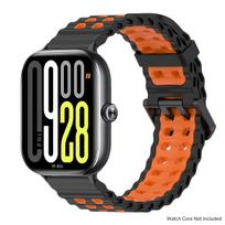 Redmi Watch 6 5 4 dirželis Silikoninė apyrankė Xiaomi Mi Band 8/9 Pro apyrankei Sportinės apyrankės Pakeitimo priedas for redmi 4 orange