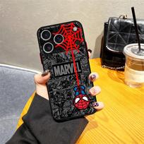 Marvel Mielas Žmogus-voras dėklas iPhone 17 Pro Max Air 15 XS XR 14 12 17e 11 7 8 SE 16 Plus 13 Mini nugarėlės telefono dėklas iPhone17 Pro
