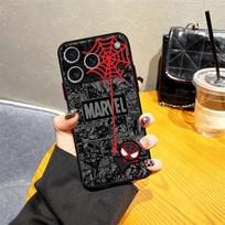 Marvel Mielas Žmogus-voras dėklas iPhone 17 Pro Max Air 15 XS XR 14 12 17e 11 7 8 SE 16 Plus 13 Mini nugarėlės telefono dėklas iPhone 16 Pro