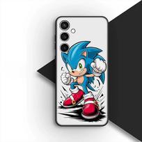 Dėklas Samsung Galaxy A35 A36 A55 A26 A05 A06 A14 A50 A51 A53 A54 A12 A13 A23 Telefonui Dėklas Ežiukas S-Shadows-S-Sonics-Plakatas Galaxy A36 5G