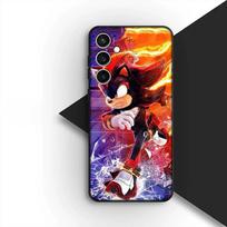 Dėklas Samsung Galaxy A35 A36 A55 A26 A05 A06 A14 A50 A51 A53 A54 A12 A13 A23 Telefonui Dėklas Ežiukas S-Shadows-S-Sonics-Plakatas Galaxy A14
