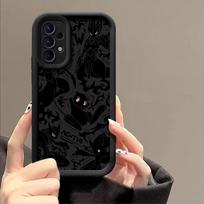 P-Pokemonų Anime Gengar dėklas Samsung Galaxy A55 dėklams A35 A13 A54 A53 A52 A34 A33 A32 A21S A14 A23 A24 A51 A71 telefono dangtelis Samsung A73 5G