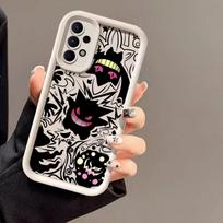 P-Pokemonų Anime Gengar dėklas Samsung Galaxy A55 dėklams A35 A13 A54 A53 A52 A34 A33 A32 A21S A14 A23 A24 A51 A71 telefono dangtelis Samsung A51 4G