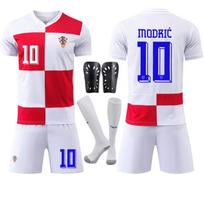 Europos taurė Kroatija Namų futbolo uniformos komplektas Nr. 10 Modrič marškinėliai Nacionaliniai #24