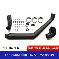 Visureigio 4x4 išorės priedai Oro paėmimo snorkelio komplektas 1997-2005 TOYOTA Hilux 165 167 172 176 serijoms Kvėpavimo žarna STH167LA gray