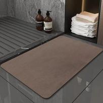 Diatomito Žemės Greitai Džiūstanti Neslystanti Vonios Kilimėlis 20 x 30 cm ruda
