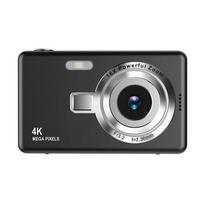 Beginner Friendly 4k Digital Camera 16X Zoom Small Photography Camera Birthday Present No TF Card violetinė
