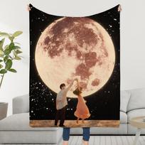 Alex Warren Viskas bus gerai, vaike Antklodė Mėtomasis Super jaukus pliušas Svetainės sofa-miegamoji Vaikiški gimtadienio dovanos Size: 75*100cm, Weight: 320 GSM