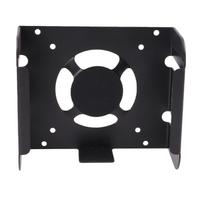 Under Desk Mount Fit for Mini M4 M4 Pro 2024 Desktop Computer VESA Compatible Display Mount Wall Mount Bracket Black black
