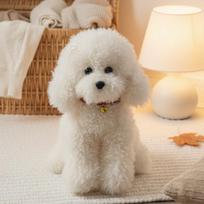 Animacinis pudelis Mielas garbanotas Teddy šuo Pliušinė lėlė 30-40 cm Minkštas sėdintis antkaklis Gyvūnas kimštas žaislas Namų dekoras Dovana vaikams 30cm balta