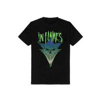 In Flames Retro Unisexs Pure Cotton Shortsleeved Tees Summer In Swedish Melodic Metal Rock Style Unisexs Tshirt Streetwear Hip Hop S gray