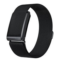 Magnetinis nerūdijančio plieno dirželis Google Fitbit Air Keičiamas į Whoop 5.0 Milano kilpos apyrankės apsauginis dangtelis vyrams ir moterims For Fitbit Air black
