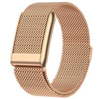 Taikoma WHOOP 5.0 laikrodžiui Metalinis Milanese dirželis Whoop 5.0MG EKG leidimas Magnetinė nerūdijančio plieno apyrankė whoop 5.0 MG beige