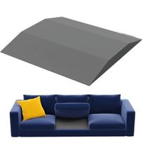 Didelio atsparumo sofos pagalvės atraminis kempinė Baldų sėdynės taisymas Patvari sofos atraminė plokštė Namai Grey Trapezoid