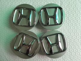 4 vnt. 62 mm ratlankio centrinis dangtelis Logotipas Stebulės dangtelis Ženklelis Emblema Honda Civic City Accord Odyssey Spirior CRV HR-V Jazz CBR HRV Rinkinys 4