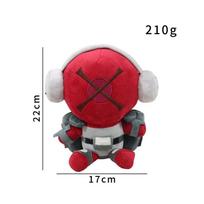 22cm Mirties štampas Killdroid Blogos programinės įrangos Pliušinis žaislas Kimštas žaislas Killdroid Pliušinės lėlės Dekoratyvinė pagalvė Periferija Gimtadienio Kalėdų dovanos