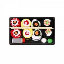 5-Pack Salmon Sushi Novelty Crew Socks Men Women Cotton Blend Fun Casual Salmon Sushi Socks 4-Pack black