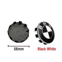 4 VNT. 68MM 56MM Automobilio rato centrinis dangtelis BMW mini E87 M Performance E36 E46 E60 E90 E91 E92 E93 F30 F20 M3 Automobilio Aksesuarai (as the picture,4Pcs For BMW) gray