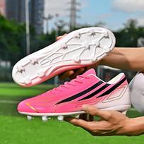 F50 Unisex Low-Top Football Shoes with Long Spikes for World Cup Training on Grass 36