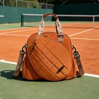 Foldable Tennis Bag Dual Carry Large Capacity Pickleball Lightweight Racket Backpack for Men and kava
