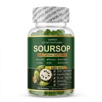 Summervibes Soursop 20-in-1 Kompleksiniai kramtomieji saldainiai – Jūros dumbliai, Juodųjų sėklų aliejus ir Ashwagandha imuninei sistemai palaikyti 1pack