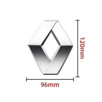 3D logotipo ženklelis Automobilio priekinės grotelės emblema Galinės bagažinės UEHKD5 Lipdukas Renault ZOE Austral Kardian Rafale Kangoo Arkana Clio Koleos Megane