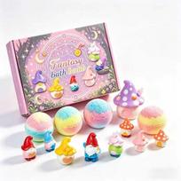 Ocean Zodiac Bath Bombs for Kids with Hidden Toys - Fruit & Elf Themes