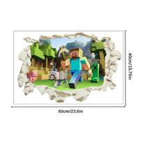 40 * 60Cm/1Vnt Sienos Lipdukas Nuimamas Dekoratyvinis PVC Lipdukas Svetainės Vaikų Kambario Lipdukas green