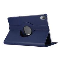 Dėklas For Honor Pad X8a X 8a 360 laipsnių besisukantis PU odos stovas dėklas For Honor Pad X8a 11 colių 2024 planšetinio kompiuterio dangtelis Coque HonorPad X8a 11 inch tamsiai mėlyna spalva