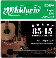 Daddario D'Addario EZ890 - acoustic guitar strings (09-45)