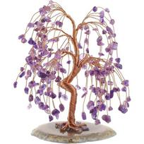 Krištolinis pinigų medis Natūralus gydomasis ametistas/lazuritas Apversti brangakmenių akmenys Pinigų medis, Feng Shui ornamentai Namų dekoravimas turtui ir sėkmei Amethyst ametistas