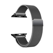 Milano apyrankė Apple Watch Ultra 2 49mm 45mm 46mm 44mm 40 42 41mm 38mm apyrankė IWatch Series 10 9 3 4 6 5 SE 7 8 dirželis 42 44 45 46 49mm gray