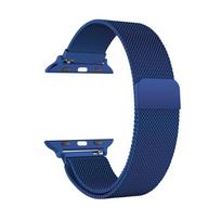 Milano apyrankė Apple Watch Ultra 2 49mm 45mm 46mm 44mm 40 42 41mm 38mm apyrankė IWatch Series 10 9 3 4 6 5 SE 7 8 dirželis 42 44 45 46 49mm mėlyna