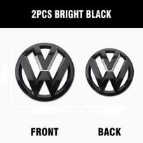 VOLKSWAGEN Automobilio Priekinės Grotelės Ženklelių Dangtelis Galinės Bagažinės Emblema Logotipo Lipdukas Volkswagen VW Golf 4 MK4 5 MK5 6 MK6 7 MK7 MK7.5 Golf 5 (MK5)