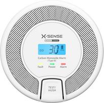No Name X-Sense CO03D smoke detector Carbon monoxide detector Wired