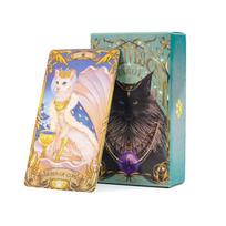Klasikinis Tarot kortų rinkinys 78 vnt. Lengvas pradedantiesiems Likimo Būrimas Partijos Stalo Žaidimas Žaislas gray