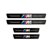 Karštas 2025 1/4/5 vnt. Automobilio durų slenksčio apsauginė plokštelė Dekoracija Anglies Pluošto Lipdukai BMW M G11 E48 Serijai G07 G06 G02 G01 F48 F39 G42 G26 black