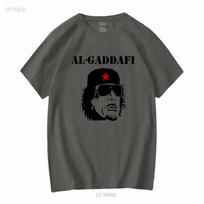 Muammar Gaddafi Marškinėliai AL Qaddafi Gerbėjams Libijos revoliucionierius Visų dydžių vintažinis Išskalbtas Stilingas Universalius Kvėpuojantis M black