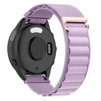 20mm 22mm Alpine Loop Nailono Dirželis Garmin Forerunner 265 165 55 965 570 970 Laikrodžio Apyrankė Garmin Active6-5/Venu 4/3 Diržas Garmin Venu 4 45mm levandų violetinė spalva