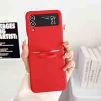 Skirta Samsung Galaxy Z Flip 7 6 5 4 3 dėklas Oficialus skysto silikono dėklas su piršto žiedu Atsparus smūgiams dangtelis Skirta Z Flip 5 Minkšti dėklai For  Z Flip7 No ring