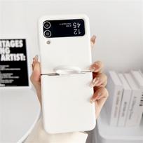 Skirta Samsung Galaxy Z Flip 7 6 5 4 3 dėklas Oficialus skysto silikono dėklas su piršto žiedu Atsparus smūgiams dangtelis Skirta Z Flip 5 Minkšti dėklai For Galaxy Z Flip 3