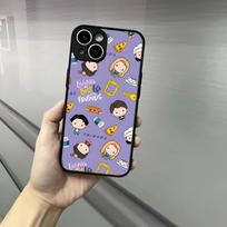 Friends TV Shows Central Perk Coffee Phone Case For Iphone 17 16 15 14 13 12 Pro Max Xr Air Plus Skin Feel Black Hard Shell Cove iPhone 14 Pro gray