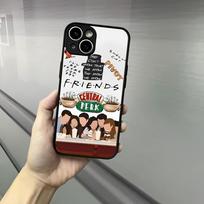 Friends TV Shows Central Perk Coffee Phone Case For Iphone 17 16 15 14 13 12 Pro Max Xr Air Plus Skin Feel Black Hard Shell Cove iPhone17