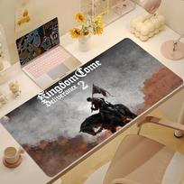 KKingdom Come Deliverance II Žaidimas S Pelės kilimėlis Didelis stalo kilimėlis Klaviatūra Ergonominis biuro Guminis Žaidimų PC Neslystantis nesipūkuojantis Namų 800x300x2mm gray