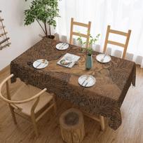 Rectangular Waterproof Oil-Proof William Morris Deers Birds Tablecloth Table Covers Floral Animal Art Table Clotht 100x145cm