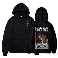 Žiūrėk, mama, aš moku skraidyti Travis Scott Hoodis 3XL juoda