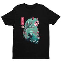 Anime Princess Mononoke Hime T Shirt Size S - 5Xl Gift For Friends Unisex unisex T-Shirt M blue