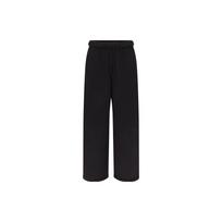 Skims Cotton Fleece Classic Straight Leg Pant Women pants Onyx BO-STR-4003-ONX S white